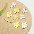 Custom logo Silver Gold Metal Caviar Tin Opener