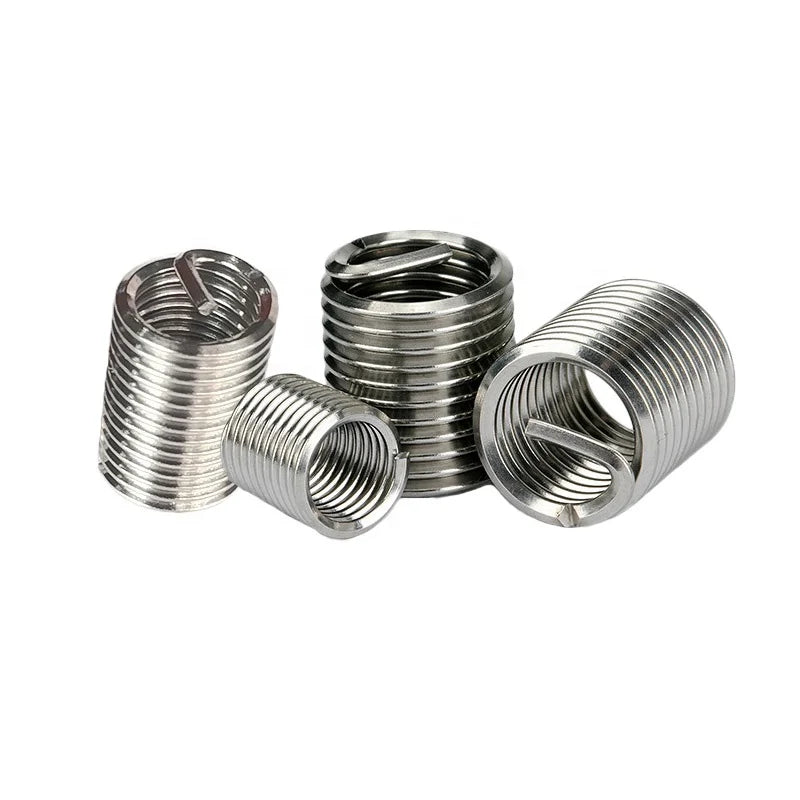 BEINANJIXIE 304 Stainless Steel Wire Thread Insert M12 Spring Durable Corrosion Resistant Eco Friendly Fully Threaded ISO 12mm