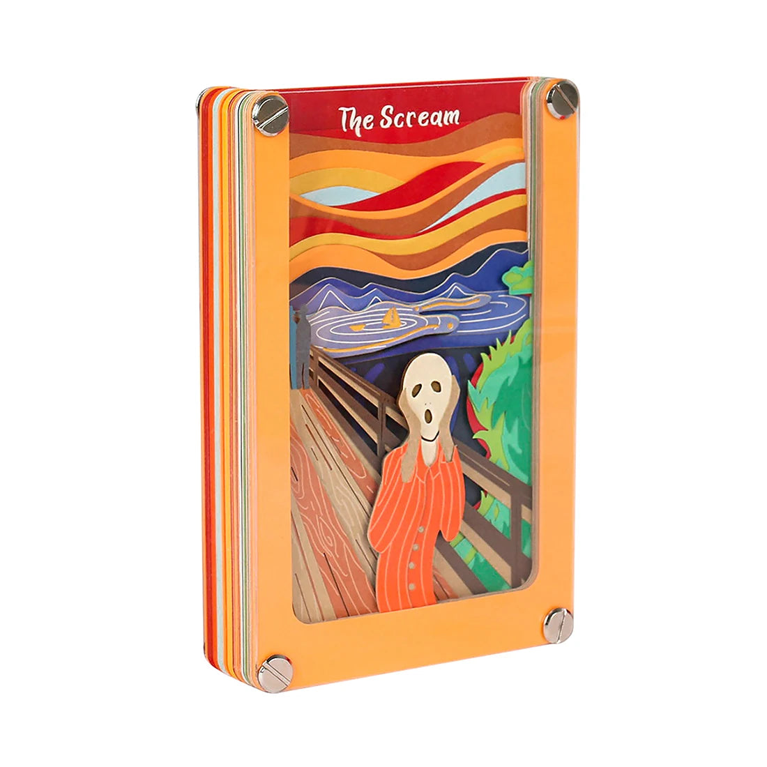 New Product Listing Customized Logo Gifts Giveaways Luxury Christmas Gifts Promotional 3D Paper Crafts Memo Pad