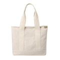 Wholesale Promotional Custom Printing Crossbody Cotton Canvas Large Tote Shopping Bags with Zipper