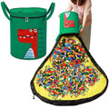Popular Toy Storage Box Organizer and Playmat Toy Storage Basket with Zipper Lid Storage Cube for Kids