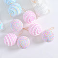 Macaron Color Painted Foam Ball Festive Christmas Tree Pendant Party Atmosphere New Style Holiday Supplies 950510 China Fujian