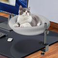 USMILEPET Custom Private Label  Desk Stand Cat Bed Nest Rotatable Height Adjustable Office Cat Crawl Bed for Pet Play and Sleep