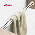 ARODDY 4.1-5.0m Stainless Steel House Curtains for Home Telescopic Curtain Rod Adjustable Drilling Free Clothes Drying Rod