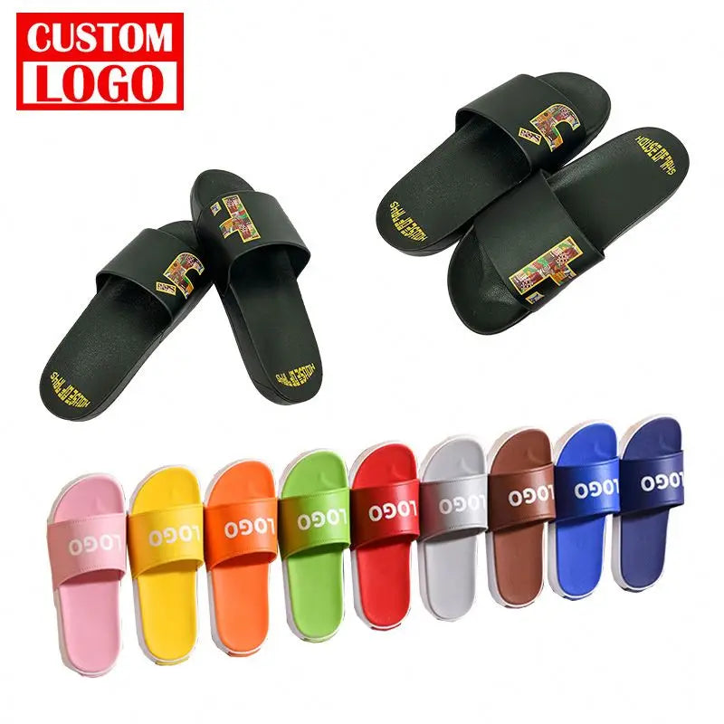Customize Slippers Manufacturing Shoes Comfort Slip on Eva Custom Flat Shoes Home Slippers