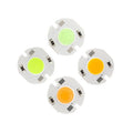 Wholesales Aluminum Base Round 22mm Cct 3000K RED PINK GREEN BLUE YELLOW 12V 24V 1W 3W 5W COB LED Chip Board for LED Downlight