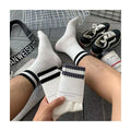 Fashion Logo Custom Design Knitting Women Men Unisex Mid Tube Sports Socks