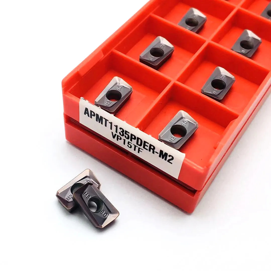 APMT1604 M2 VP15TF APMT1604 H2 VP15TF APMT1135 M2 VP15TFCarbide End Milling Tool CNC Milling Insert APMT1604PDER Turning Insert