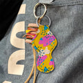 Chapstick Holder Keychain Sublimation Neoprene Chapstick Holders Keychain