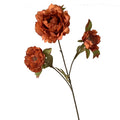 D-P001 Wedding Decoration Peony Flowers 2heads White Peony Silk Flower Artificial Flower for Wedding Home Hotel Decoration
