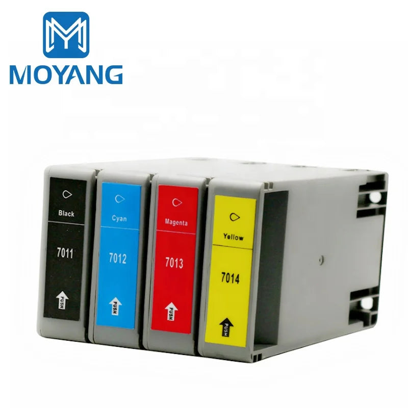 MoYang Compatible for EPSON T7011-4 Ink Cartridge WorkForce Pro WP-4025/WP-4015/WP-4525/WP-4535/WP-4545 Printer Cartridges T7011