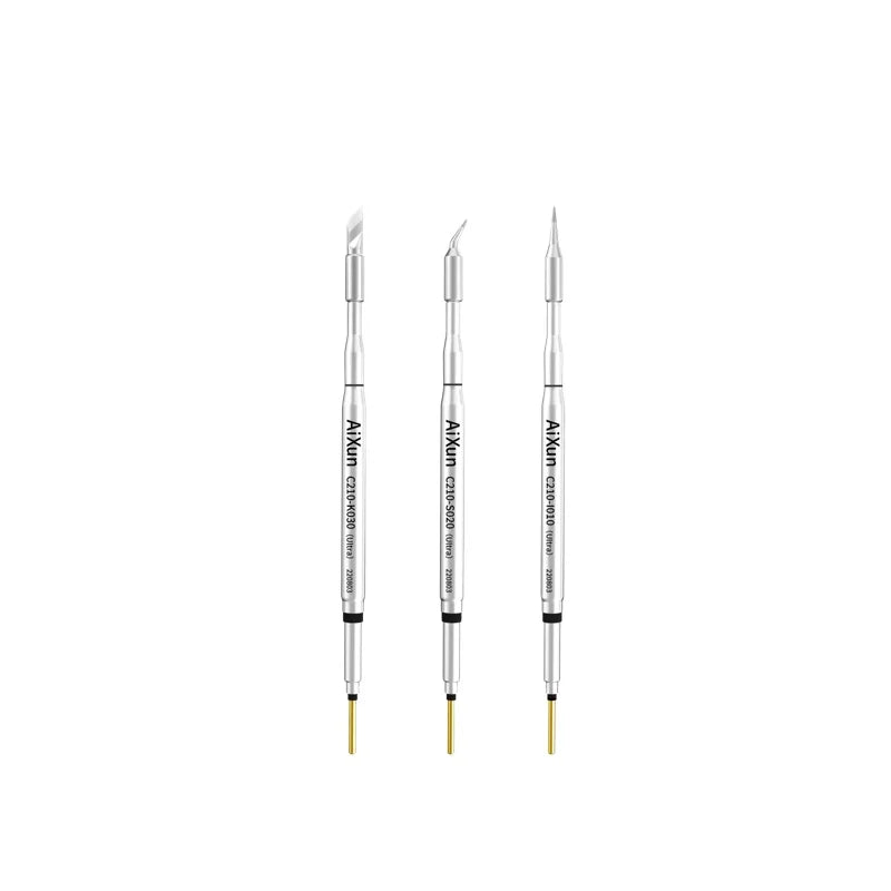 Aixun C210 Replacement Soldering Iron Tip for Rework Soldering Station Welding Table