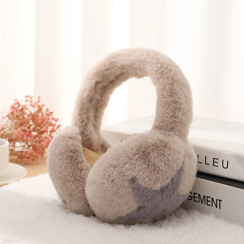 Wholesale Cute Cold Protection Women Soft Warm Winter Faux Fur Ear Muff for Ladies