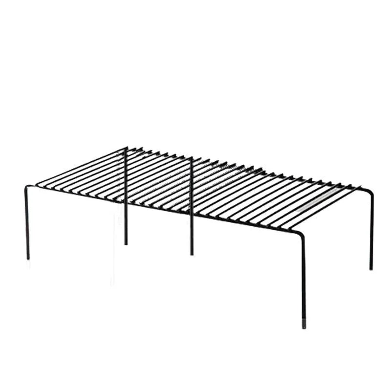 Adjustable Metal Kitchen Cabinet Organizer Spice Rack Dish Rack Utensil Multifunctional Telescopic Storage Rack Modern