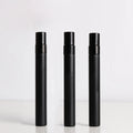 10ml Matte Black Round Tube Glass Spray Sub Bottle Light Block Perfume Sample Bottle