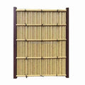 Outdoor Furniture Artificial Bamboo Fence Panels HDPE Material for General Use-on Sale