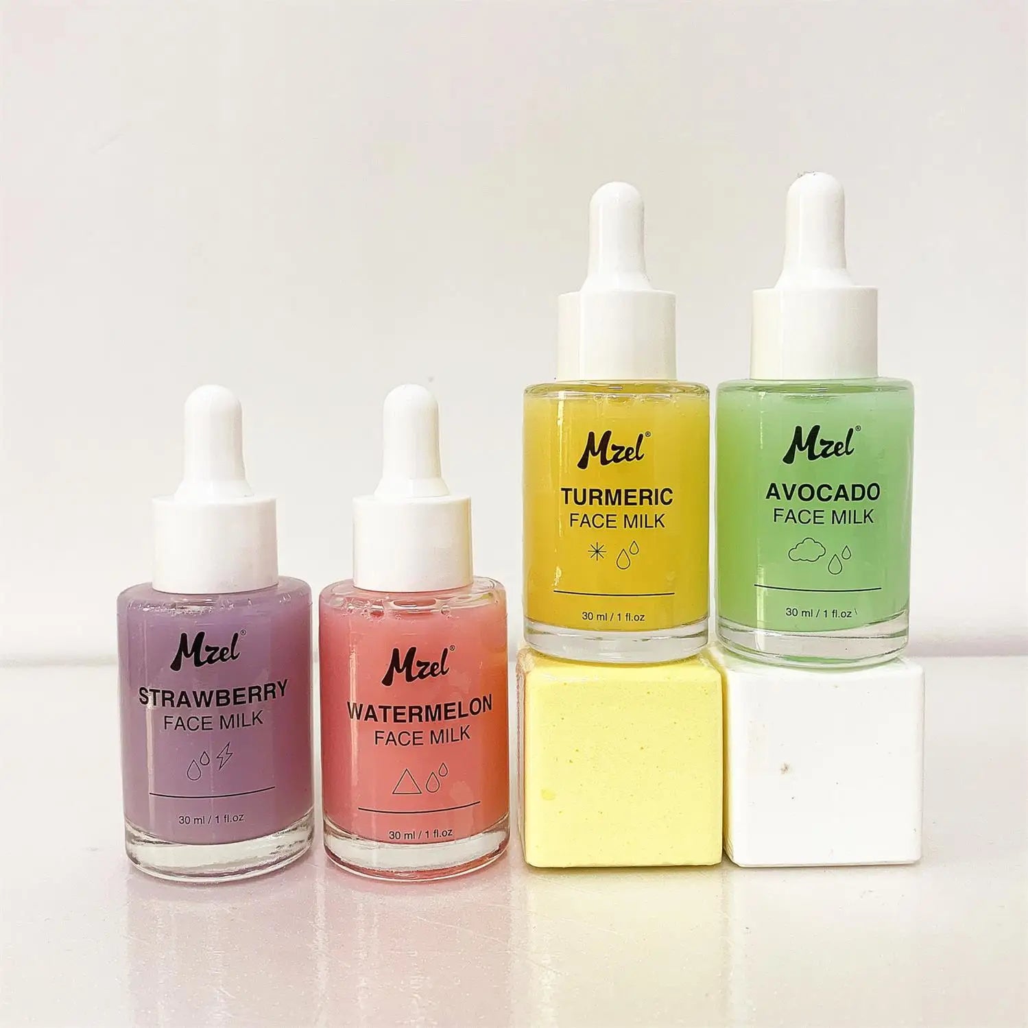 Private Label 100% Natural Skincare Fruit Extract Serum Lightening Whitening Watermelon Strawberry Milk Face Serum