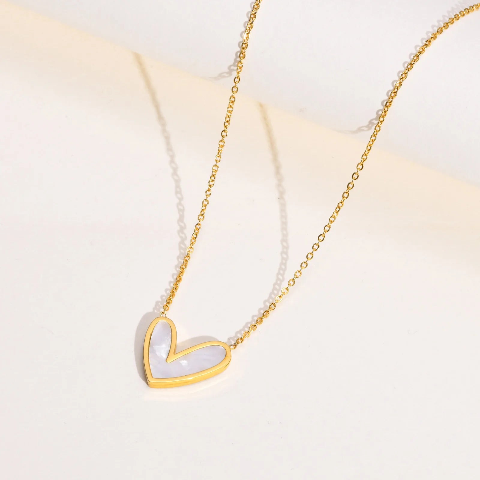 MECYLIFE Stainless Steel Chain Necklace for Women Exaggerated Thick Chain Necklace 18K Gold Plated Bracelets Waterproof Retro
