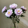 AF11901 Wholesale Artificial Faux Real Touch Latex Peony Flower Silk pink Peonies Decorative Flowers for Wedding Home Decoration