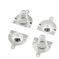 Battery Contacts 18650 Metal Stamping Brass Electrical Flat Leaf Spring Contact Aa Positive Contact