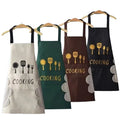 Korean Version Waterproof PVC Apron Men Women's Oil-Resistant Kitchen Cooking Workwear Washable Shoes Wiping Hands Wholesale