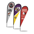 Factory Price Promotional Advertising Custom Print Flagpole Feather Flag Flying Beach Flag Banner Teardrop Flags Beachflag