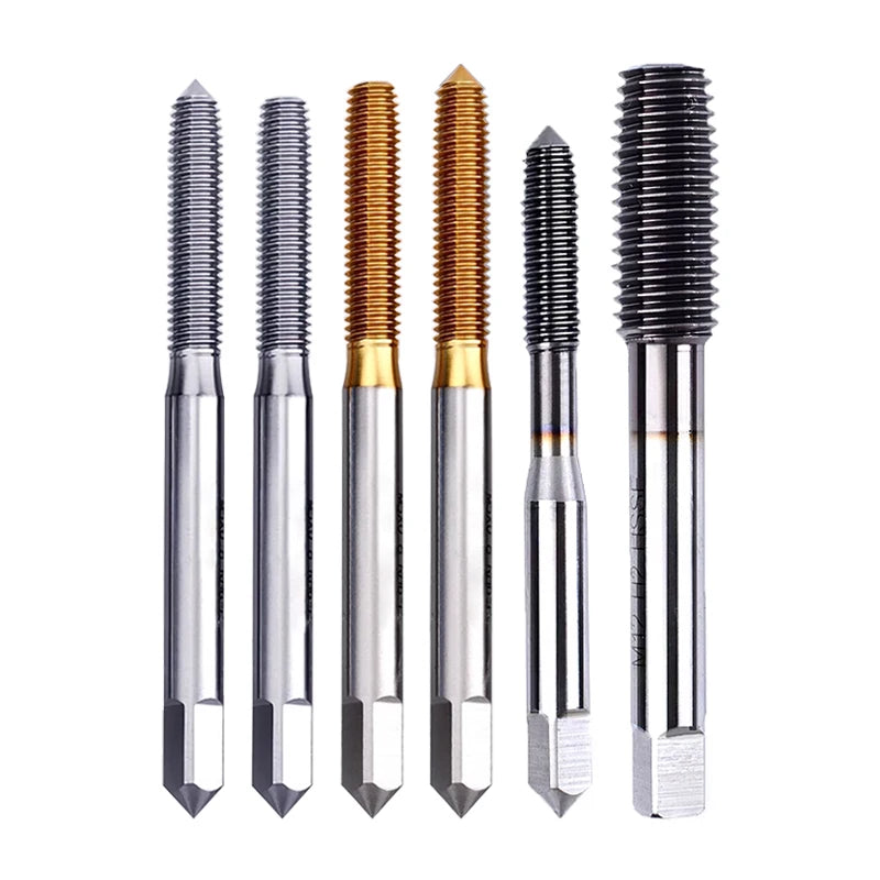 Factory Wholesale HSSE M35 M1.4 M2 M3 M3.5 M4 M5 M6 M8 Metric Machine Extrusion Taps Cold Roll Bass Thread Forming Tap