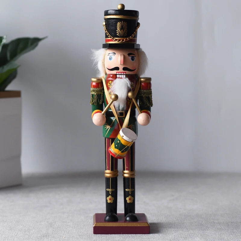 Factory Direct Selling Christmas Decoration 30cm Nutcracker for Christmas Gift