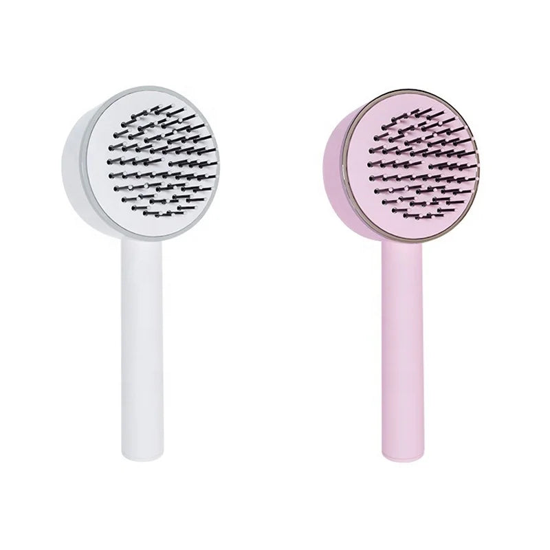 New Design All Types Hair Airbag Anti-Static Self Cleaning Detangling Brush 3D Air Cushion Massager Hair Brush for Women
