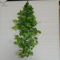 Christmas Decorations Artificial Ivy Vines Fake Hanging Plants Greenery Plastic Garland Green Leaves Rattan for Bedroom Walls