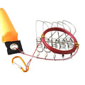 5M Large Live Fish Clip Buckle Set Stainless Steel Wire Rope Lock Buoyancy Stringer Controller Fishing Accessories Model 0001