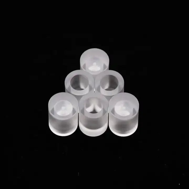 Factory Price 13/14MM Transparent Acrylic Crystal Style Ferrule