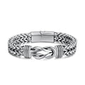 Manufacturer Wholesale Stainless Steel Chain Bracelet Bangle Hotsale Jewelry for Titanium Steel Magnetic Bracelet Men 21cm 23cm