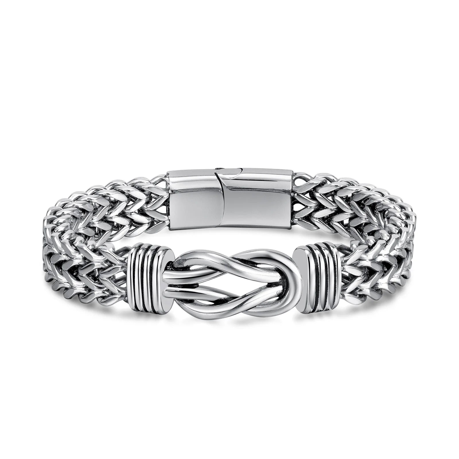 Manufacturer Wholesale Stainless Steel Chain Bracelet Bangle Hotsale Jewelry for Titanium Steel Magnetic Bracelet Men 21cm 23cm