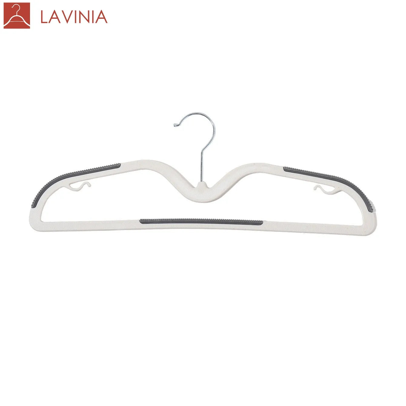 Lavinia Modern Factory Wholesale Good Quality Sturdy Plastic Clothing Hangers Non Slip Coat Hanger Suit Hangers Organizer Hook