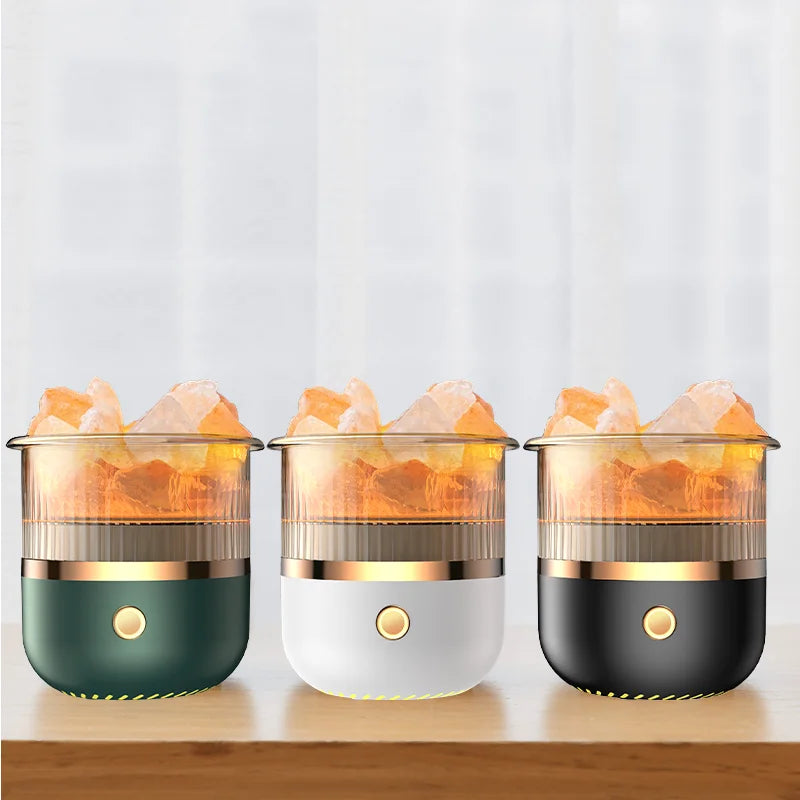 Humidificador  Ultrasonic Salt Stone  Humidifier Essential Oil Aroma Diffuseur Humidifier