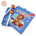 Custom 16x16cm Spiral Notebook with Full-Color Printing Promotional Price for Bulk Orders