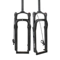 26'' Magnesium Alloy Aluminum Crown 120mm Travel Air Suspension Fat Bike Fork