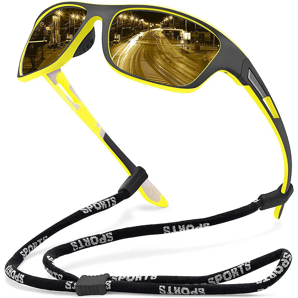 Custom Logo Wholesale Colorful Mirror Lens Driving Polarized Sunglasses UV400 Outdoor Sporting Fishing Sunglasses Women Men