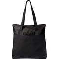 RUTH Ruthbag Medium Handled Poly Canvas Tote Bag Zipper Closure Letter Pattern Tablet Sleeve Front Pocket ZHEJIANG Wholesale