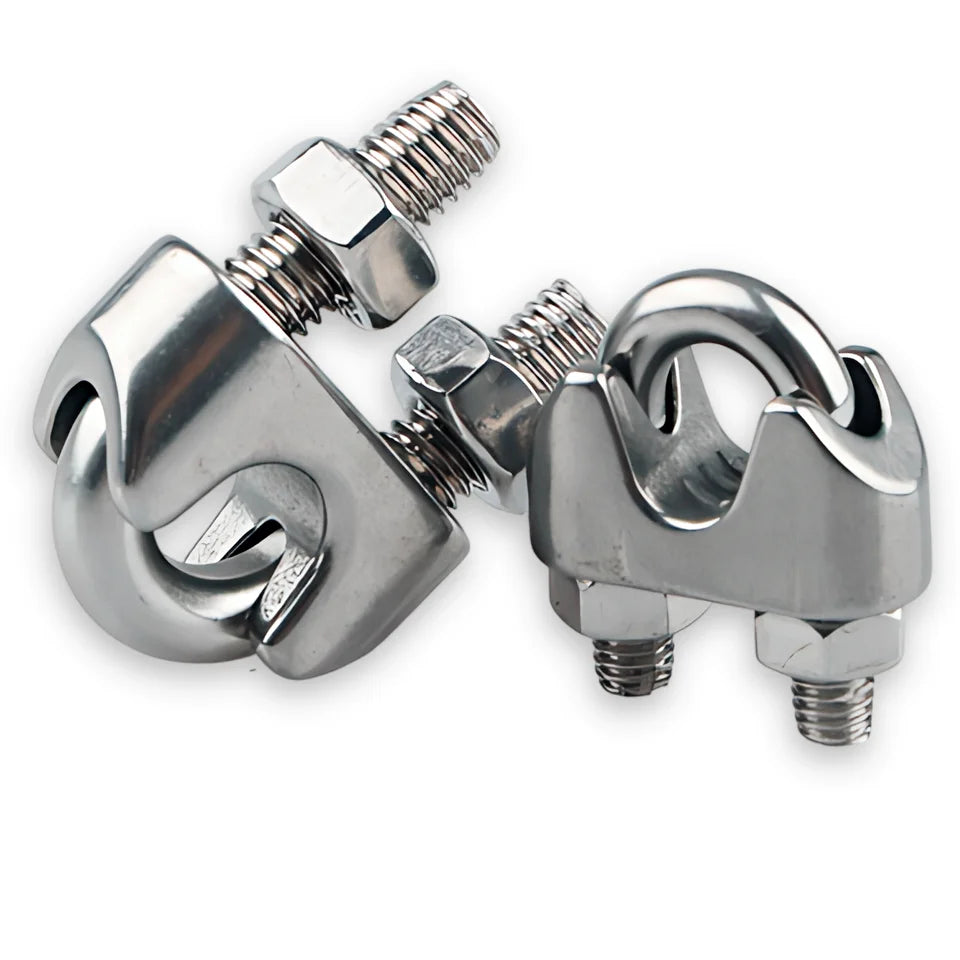 Wholesale Top Quality Hot Dip Galvanized / SUS304/316 Stainless Steel Wire Rope Clamp Wire Rope Clip