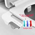 Front Wash Back Wash Bidet Toilet Attachment Adjustable Water Pressure Dual Nozzles Toilet Bidet Attachment with Brass Inlet