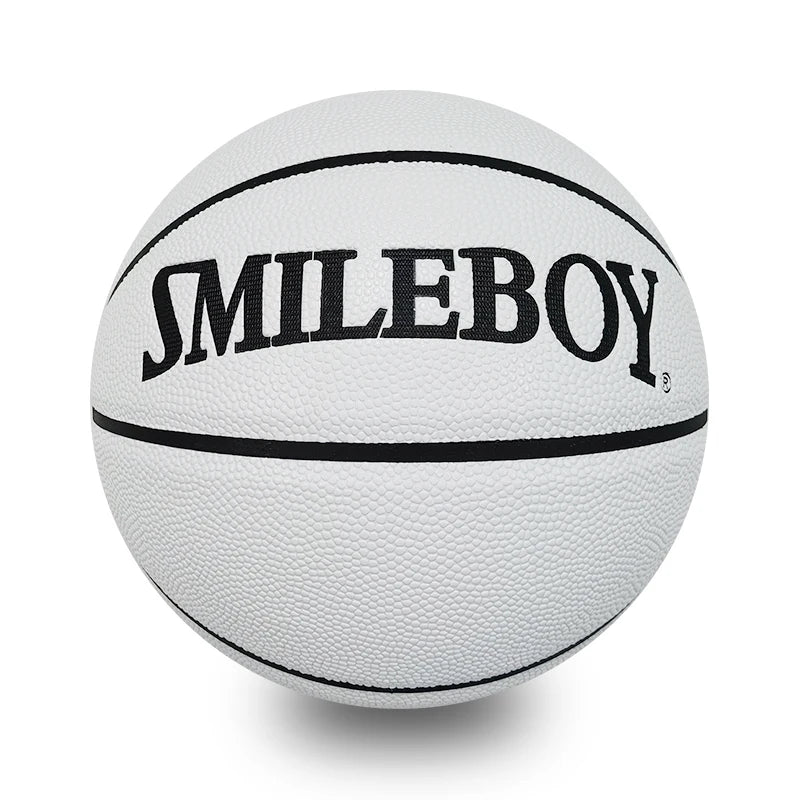 Official Size 7 Basketball with Custom Logo Training Ball Made of Durable and High Quality Composite Leather