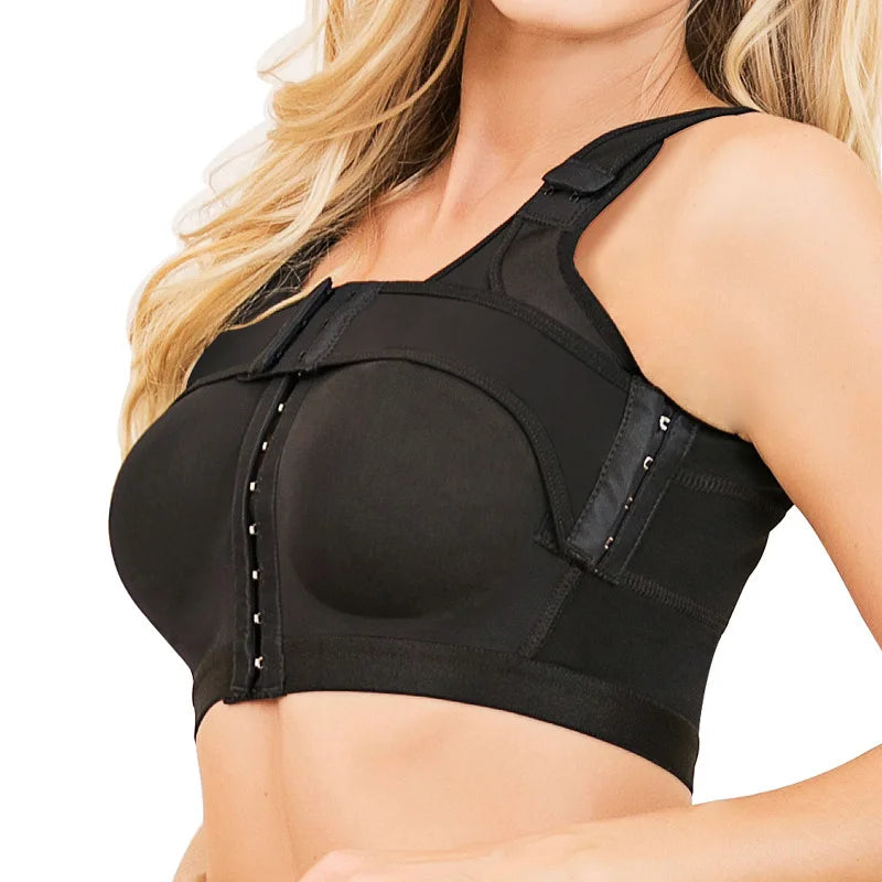 Manlusha CJ320002 Women's Humpback Sitting Beauty Body Shaping Camisole Chest Collection Pair Milk Gathered