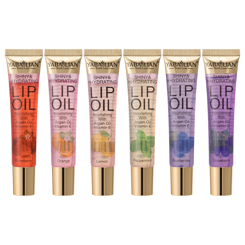 Vegan Nude Lip Enhancement Oil Color-Changing Flash Waterproof Liquid Gloss Private Label Moisturizing Lip Balm