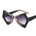 2022 New Large Frame Butterfly Cat Eye Ladies Sunglasses Fashion Personality Cat Eye Sunglasses