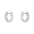 2026 Classic Lightweight Chunky Open Large Luxury Stainless Steel Huggie Earrings Gold Plated Trendy Unisex Hoop Jewelry