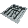 485*430*50mm Grey Plastic Kitchen Accessories Tray Divider Organize Cutlery for Kitchen Islands & Carts
