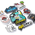 Custom Printing Die Cut Vinyl Stickers Adhesive Waterproof PVC Label Company Logo Design Cartoon Stickers