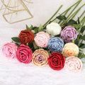 JCF208  Wedding Simulation Flowers Imperial Rose Decorate Home Outdoors With Fake Flowers for Valentine's Day